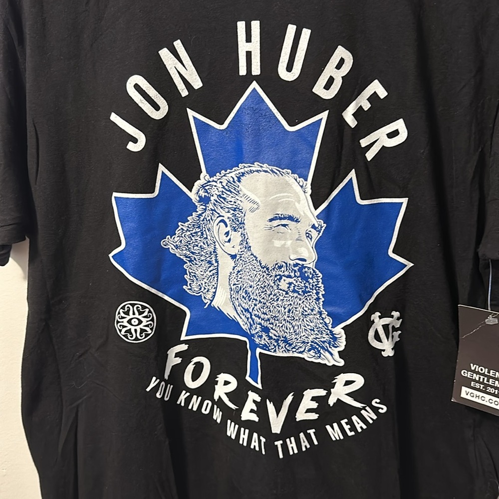 Violent Gentlemen Jon Huber tshirt men’s sz Lg NWT